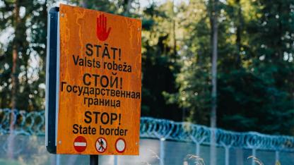 Attēls rakstam: Naktī uz robežas atskanējis šāviens. NBS atklāj detaļas par notikušo