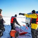 Attēls rakstam: Nedēļas nogalē Lielajā Baltezerā un Jūrmalā no ledus krastā nogādāti četri cilvēki