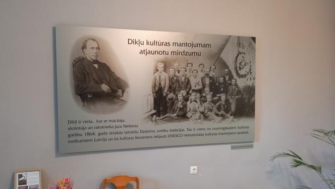 Attēls rakstam: “No draudzes dziesmas izauga visas tautas dziesmu svētki” - Dikļos godina Juri Neikenu