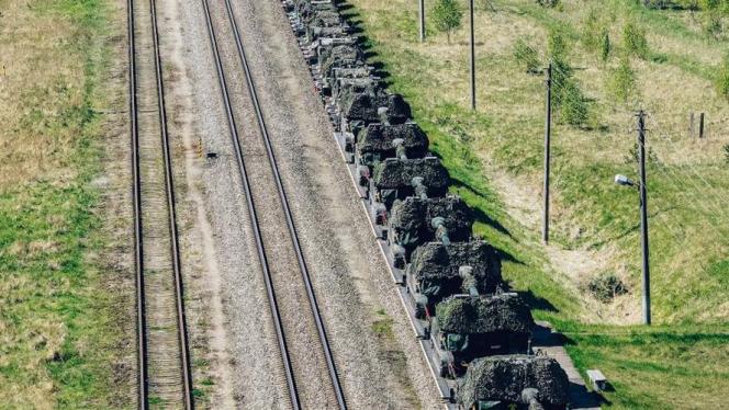 Attēls rakstam: No Garkalnes pa dzelzceļu uz Augšdaugavas novadu pārvietos NATO tehniku