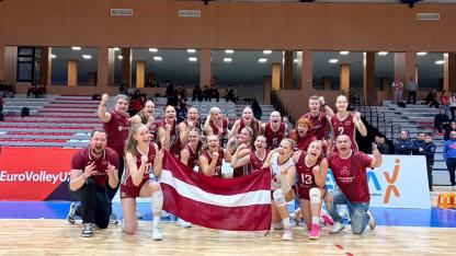 Attēls rakstam: No Gruzijas mājup ar principiālu uzvaru, trešo vietu un labām sajūtām pirms Eiropas U20 čempionāta kvalifikācijas turpinājuma