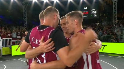 Attēls rakstam: No iedzinējiem līdz uzvarai! Latvijas 3×3 basketbolisti pārspēj Lietuvu un triumfē grupā