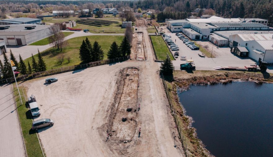 No ielas pārbūves līdz jaunam kvartālam – Ādažos strauji attīstās teritorija uzņēmējdarbībai