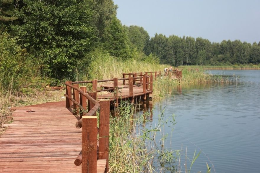 Noslēgušies Līduma karjera labiekārtošanas darbi – izveidota jauna atpūtas vieta Olaines novadā