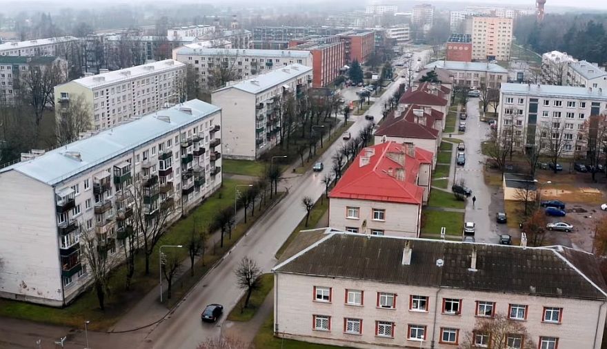 Olainē izveidots realitātes pastaigas maršruts "Blokmāju stāsti"