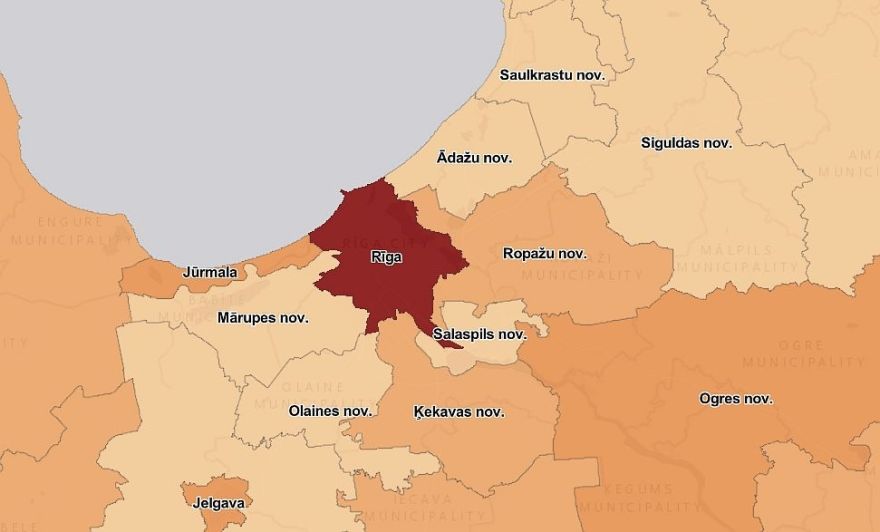 Otrdien reģistrēti 363 Covid-19 inficēšanās gadījumi, mirušas septiņas inficētas personas (papildināta)