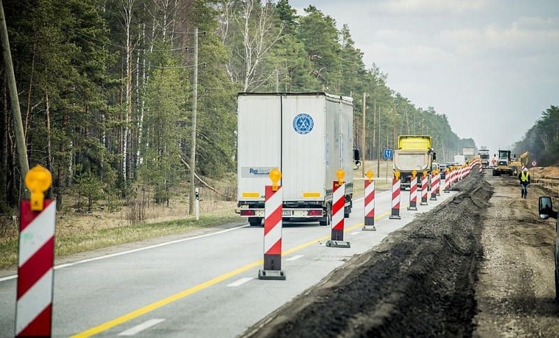 Otrdien Vidzemes šosejas Sēnītes posmā daļēji tiks atvērtas abas brauktuves