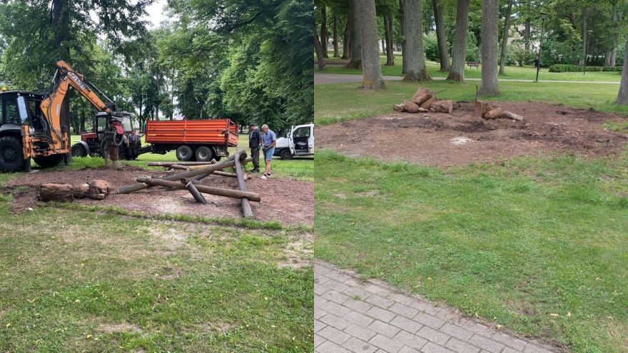 Pārbaudes atklāj skarbu ainu: Ādažu novadā nojauks bīstamas rotaļu iekārtas