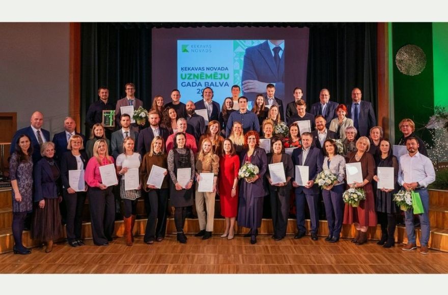 Pasniegtas Ķekavas novada Uzņēmēju gada balvas