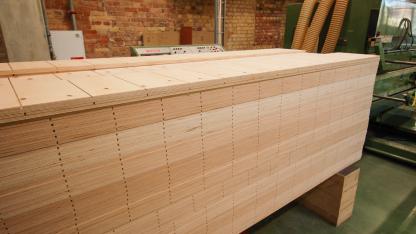 Attēls rakstam: Pērn pieaudzis saplākšņa ražotāja "Troja" apgrozījums; veic ievērojamas investīcijas ražotnē Salaspils novadā