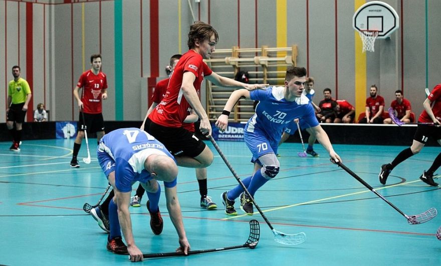 Pierīgas florbola klubiem virslīgā pieci zaudējumi sešās spēlēs