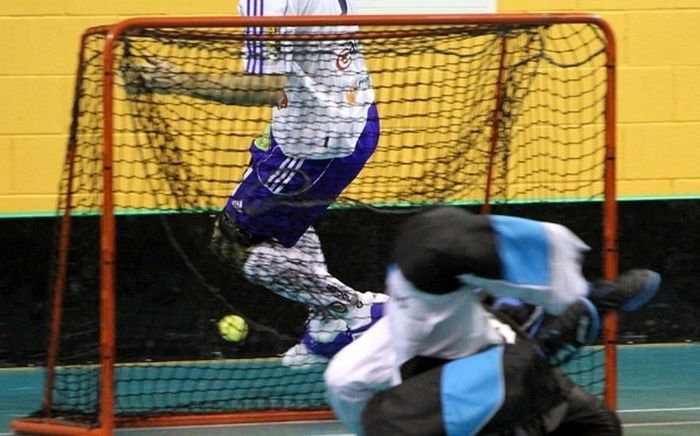 Pierīgas florbola komandu vārtos bumbiņas lido biežāk