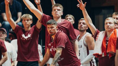 Attēls rakstam: Plus 46 pret Austriju. Latvijas basketbolisti ar pārliecinošu uzvaru pabeidz Pasaules kausa atlases pirmo posmu