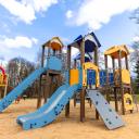 Attēls rakstam: Prieki bērniem! Rotaļu laukumā Baldonē uzstādītas jaunas iekārtas