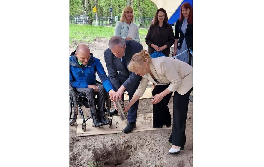 Rehabilitācijas centrā "Vaivari" sāk jaunas ēkas būvniecību