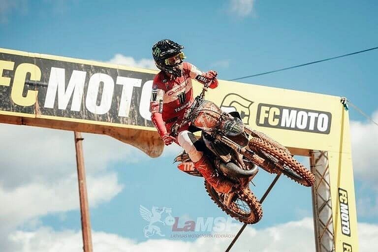 Reišulim Eiropas motokrosa čempionātā EMX250 klasē uzvara otrajā posmā pēc kārtas