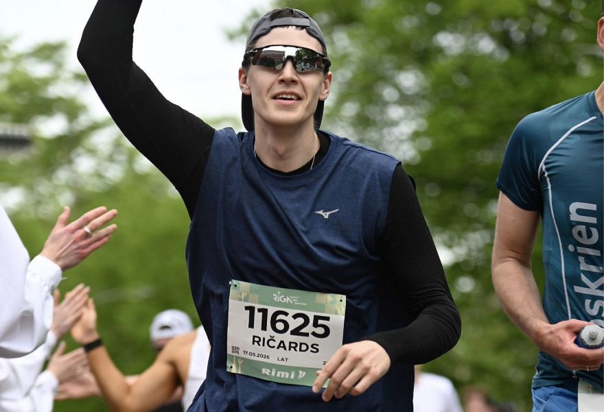 Ričards Greitāns Ādažos: 113 kilometri pretī sapnim