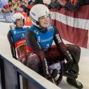 Attēls rakstam: Robežniece un Bogdanova Pasaules kausa sezonu noslēdz ar trešo vietu Altenbergā