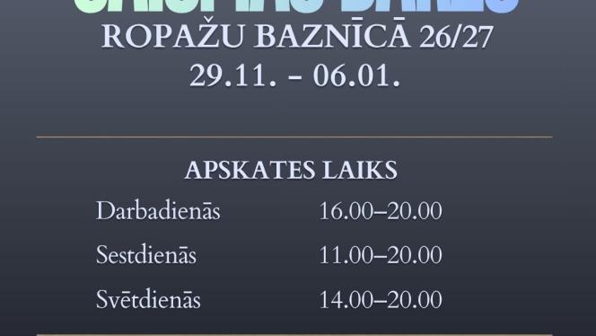 Attēls rakstam: Ropažu baznīcas Gaismas dārzs durvis vērs 29. novembrī