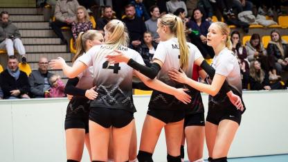 Attēls rakstam: RSU komandām piekāpjas gan Murjāņu volejbolisti, gan volejbolistes