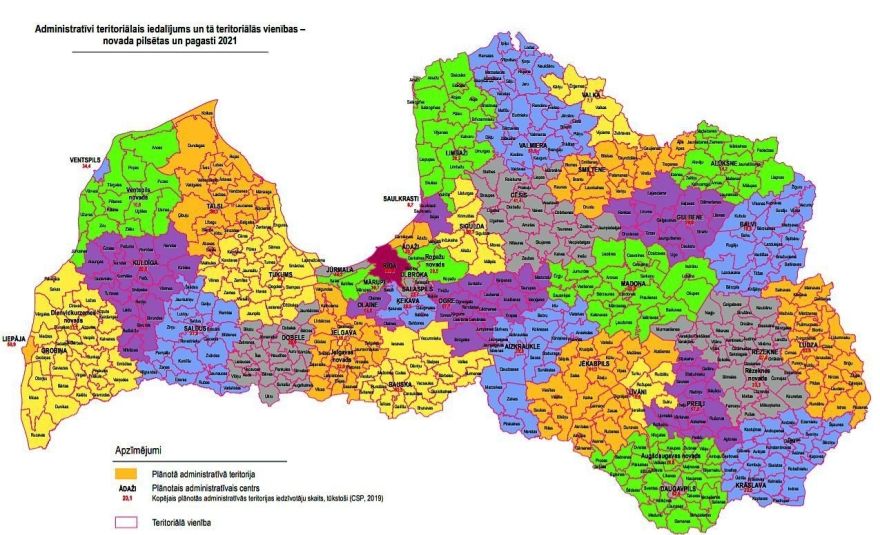 Saeima konceptuāli atbalsta valstspilsētu apvienošanu ar blakus novadiem