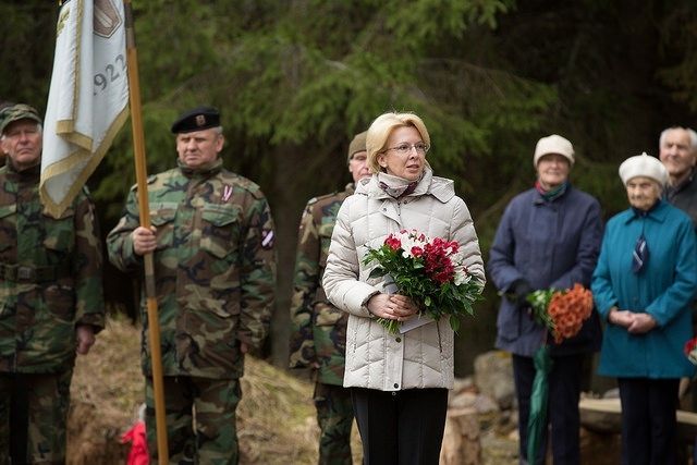 Saeimas priekšsēdētāja: Nacionālo partizānu drosme pretoties okupācijas varai turpina iedvesmot arī mūsdienās