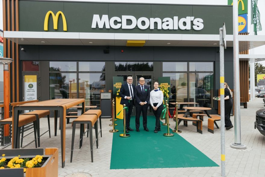 "Šai atrašanās vietai ir liels potenciāls." Investēti 1,6 miljoni eiro "McDonald's" izveidē Krustkalnos