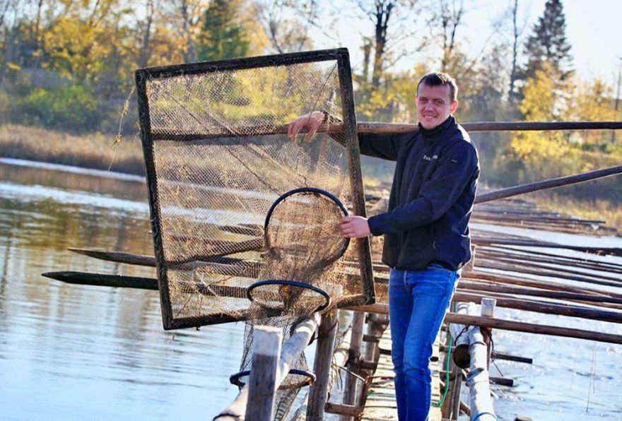 Salacas krastos nēģi "tur kanti" sīvā konkurencē ar reņģi