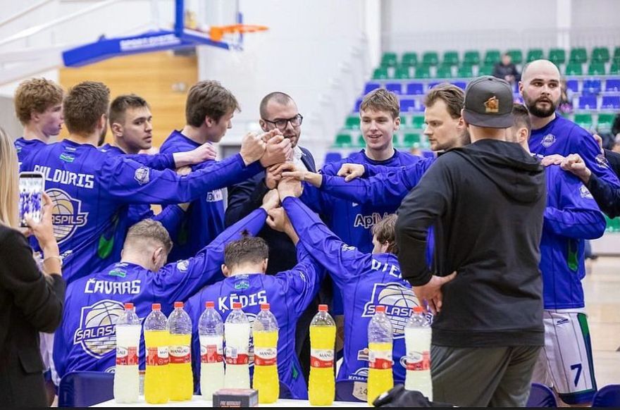 Salaspils basketbolisti otrreiz zaudē Kandavai un netiek NBL pusfinālā