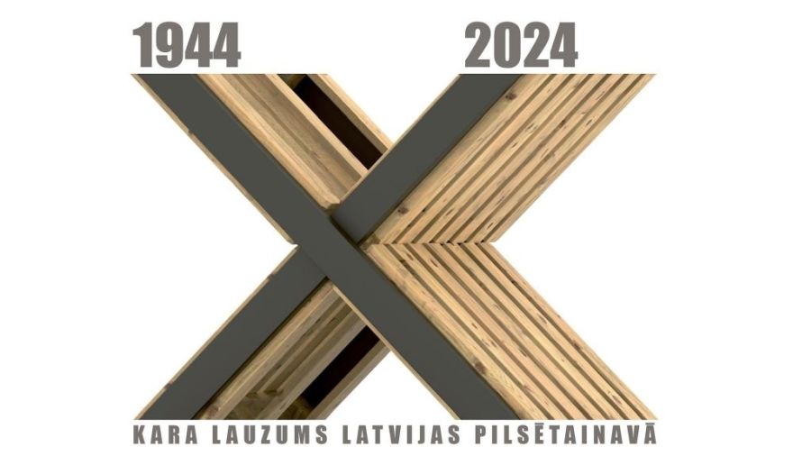 Salaspils memoriālā apskatāma vēstures izstāde "1944 – kara lauzums Latvijas pilsētainavā"