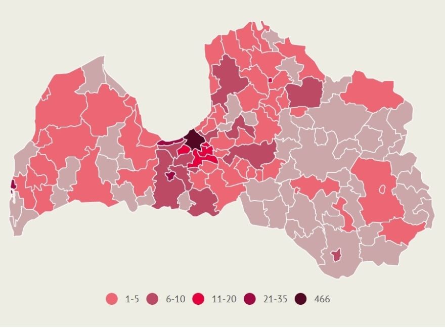 Saslimšana ar Covid-19 konstatēta arī Ikšķiles novadā
