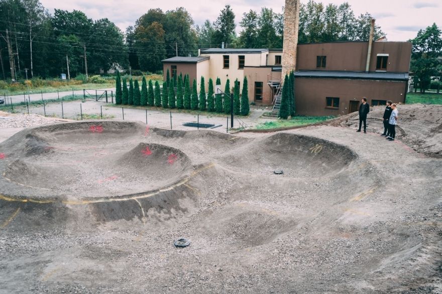 Saulkrastos top Latvijā unikāls skeitparks