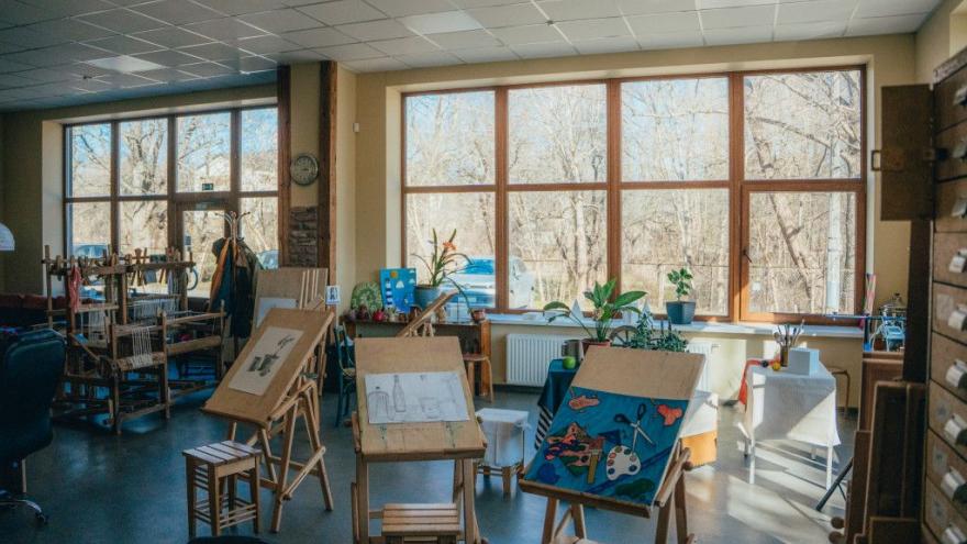 Attēls rakstam: Saulkrastu jaunie mākslinieki talantus varēs izkopt jaunās telpās