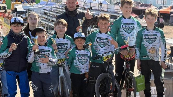 Attēls rakstam: Sezona atklāta: Ādažu un Mārupes BMX braucēji sāk krāt godalgas