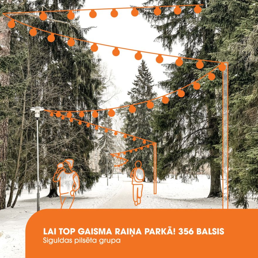 Siguldieši nobalsojuši — parkā būs gaisma, Mālpilī atjaunos dabas taku