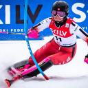Attēls rakstam: Siguldiete Zelča uzvar slalomā SKILV kausā Itālijā un sasniedz punktu rekordu