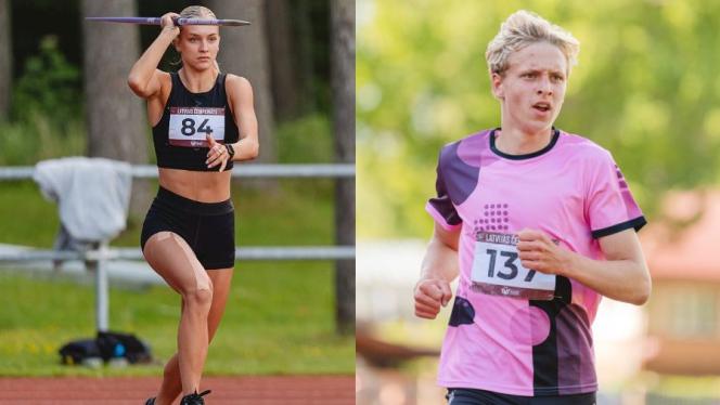 Attēls rakstam: Siguldietei Latvijas junioru čempiones tituls septiņcīņā, ādažniekam Latvijas jauniešu rekords desmitcīņā