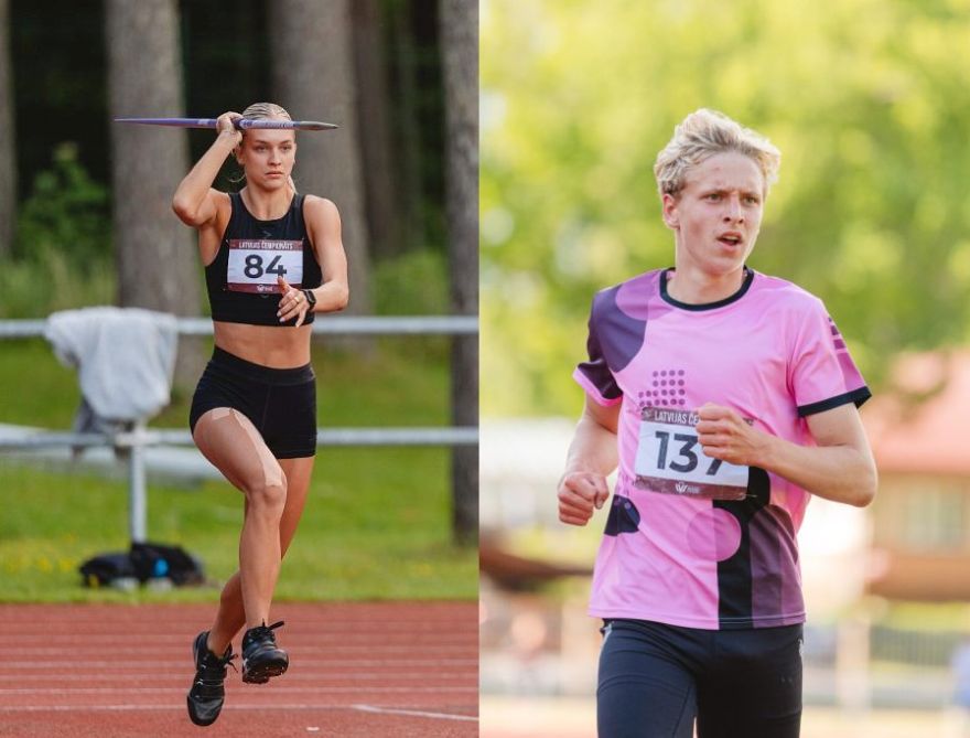 Siguldietei Latvijas junioru čempiones tituls septiņcīņā, ādažniekam Latvijas jauniešu rekords desmitcīņā
