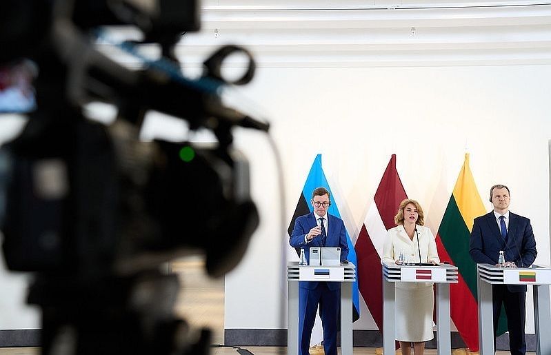 Siliņa: Latvija, Lietuva un Igaunija šobrīd ir ļoti vienotas