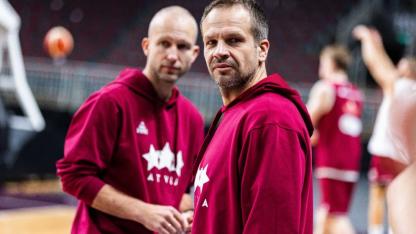 Attēls rakstam: Šmits un Žagars Latvijas basketbola izlases kandidātu sarakstā dalībai Pasaules kausa kvalifikācijas spēlēs