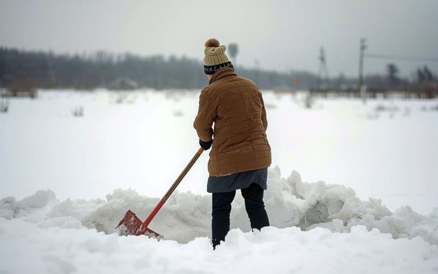 Sniega tīrīšanā – ar mēru!