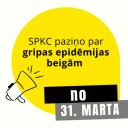 Attēls rakstam: SPKC paziņo par gripas epidēmijas beigām