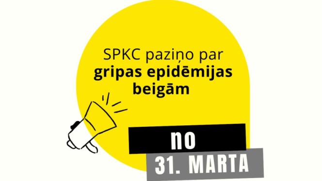 Attēls rakstam: SPKC paziņo par gripas epidēmijas beigām