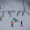 Attēls rakstam: Spraigās cīņās aizvadītas kalnu slēpošanas un snovborda sacensības "Siguldas kauss 2026"