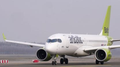 Attēls rakstam: Starptautiskie eksperti "airBaltic" raksturo kā uzņēmumu, kuram varētu būt grūti izpildīt saistības