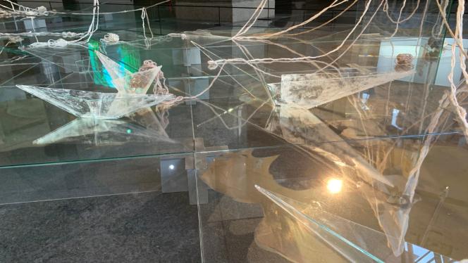 Attēls rakstam: Stiklā iemirdzas Piena Ceļš – Jūrmalā skatāma jauna mākslas izstāde