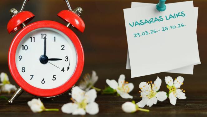 Attēls rakstam: Svētdien notiks pāreja uz vasaras laiku