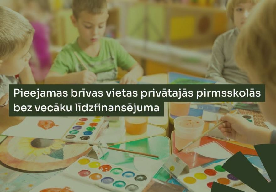Tavs bērns vēl gaida vietu bērnudārzā? Mārupē ir iespēja tikt privātajā bez līdzmaksājuma