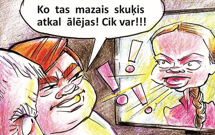 Televizors sabojā vakaru