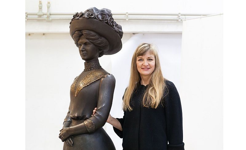 Tēlniece Olga Šilova: Spēku man dod daba, bet jaunas idejas rodas darba procesā